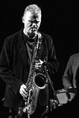 Iain Ballamy at Fleet Jazz on 21st March 2017. Photograph courtesy of Michael Carrington (Aldershot, Farnham & Fleet Camera Club)