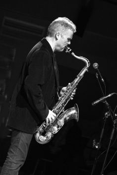 Iain Ballamy at Fleet Jazz on 21st March 2017. Photograph courtesy of Michael Carrington (Aldershot, Farnham & Fleet Camera Club)