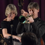 Paul Higgs & Marianne Windham performing at Fleet Jazz Club on 20th February 2018. Photograph courtesy of David Fisher from the Aldershot, Farnham & Fleet Camera Club