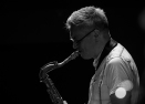 Dave O'Higgins performing with the Clark Tracey's Stan Tracey Legacy Big Band at Fleet Jazz Club on Tuesday, 17th July. Photograph courtesy of Michael Carrington (Aldershot, Farnham & Fleet Camera Club).